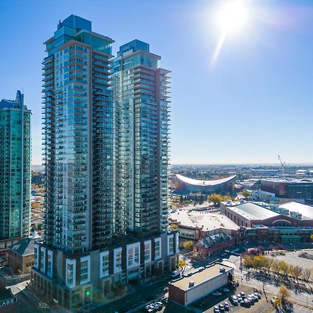 Modern Suite Calgary Downtown 5 Min Walk Stampede Zewnętrze zdjęcie